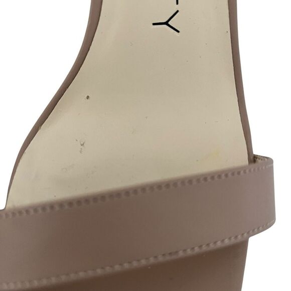 Sole Society Sendinal Nude Ankle Strap Platform Heels - Picture 8 of 11